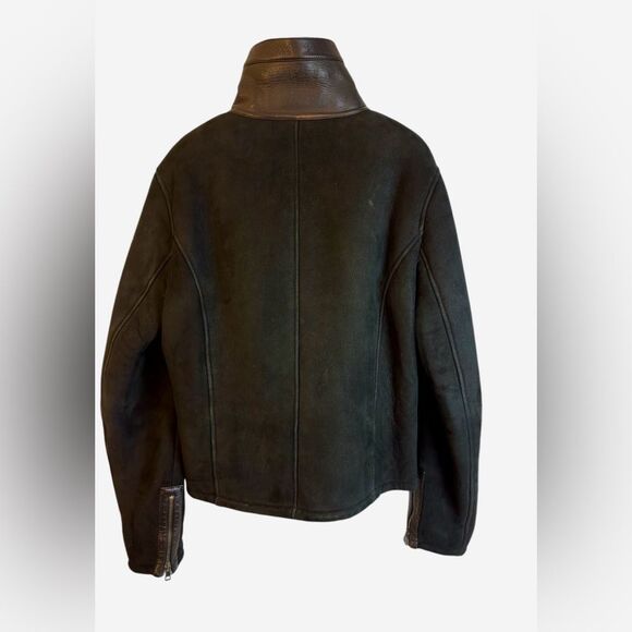 Gucci by Tom Ford Suede and 100% Shearling coat. Size 50 - Picture 2 of 12